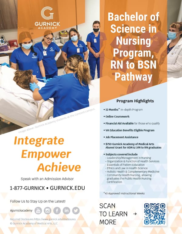 Bachelor of Science in Nursing RN to BSN - Page 1